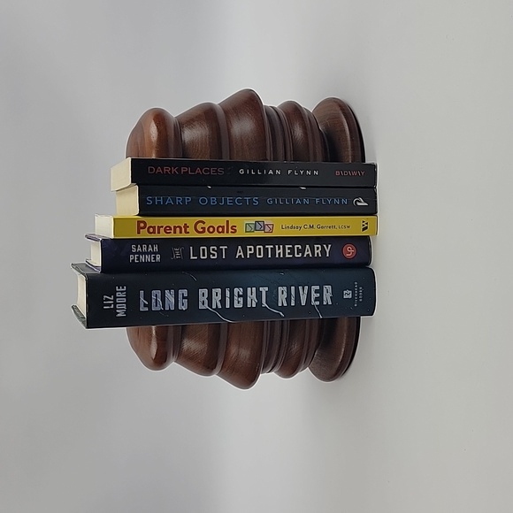 Vintage Other - Black Walnut 1966 vintage wood Bookends